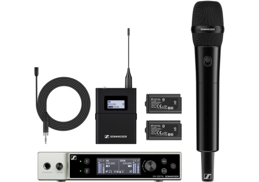 Sennheiser - EW-DX MKE 2-835-S SET Ensemble combiné numérique sans fil Evolution