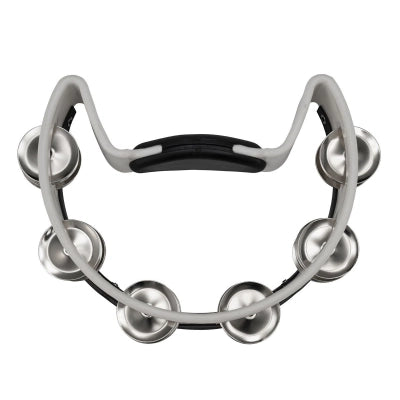 Tambourin Pearl à montage rapide avec cymbalettes en acier