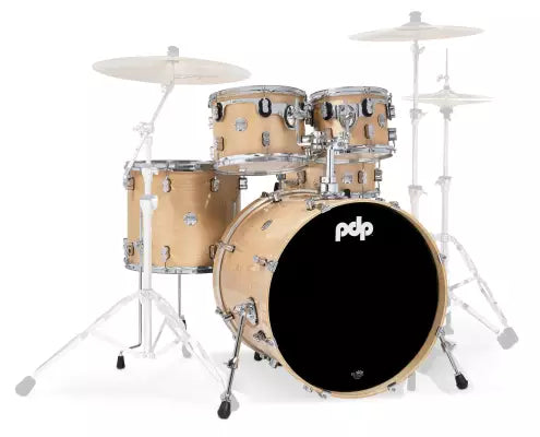 Pacific Drums - Concept Maple 5-Piece Shell Pack (22,10,12,16,SD) - Natural Lacquer