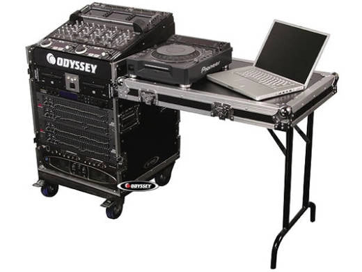 Odyssey - Rack combiné ATA 11U incliné, 12U vertical