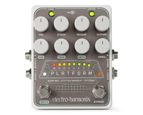 Electro-Harmonix - Plateforme - Compresseur/Limiteur Stéréo