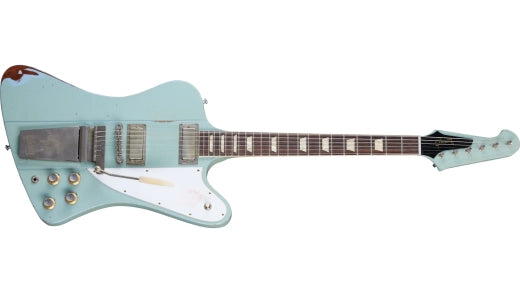 Gibson Custom Shop - Murphy Lab Heavy Aged 63 Firebird V - Bleu givré