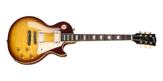 Gibson - Guitare électrique Les Paul Standard 50s Double Trouble avec étui rigide - Vintage Tobacco Burst