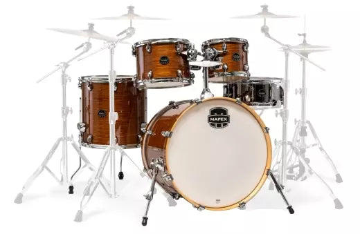 Mapex - Armory Pack de 5 cartouches (22, 10, 12, 16, SD) - Châtaigne grillée