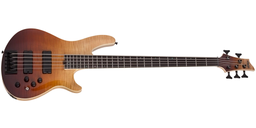 Schecter - Basse SLS Elite 5 cordes - Antique Fade Burst