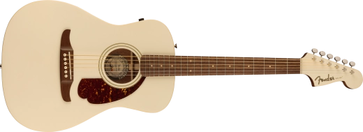 Fender - Guitare électro-acoustique Malibu Player, touche en noyer - Blanc olympique