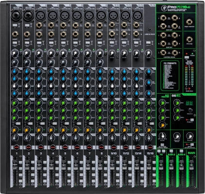 Mackie - ProFX16v3 16-Channel 4 Bus Professional Effects Mixer with USB