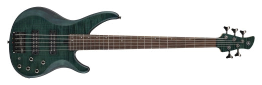 Yamaha - TRBX605FM Guitare basse 5 cordes Série 600 - Bleu indigo