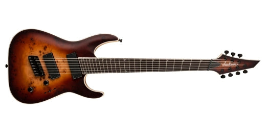 Jackson Guitars - Série Concept Soloist SLAT7P HT MS - Satin Bourbon Burst