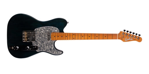 Guitares Godin - Guitare électrique Stadium Pro LTD, manche en érable avec housse - Pacifik Blue