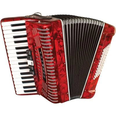 Hohner - Hohnica 72 Bass Piano Accordion Red