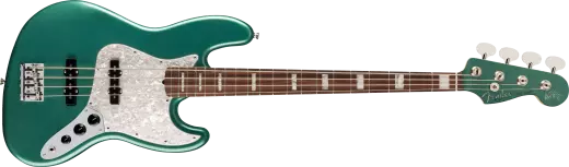 Fender - Adam Clayton Jazz Bass, touche en palissandre - Sherwood Green Metallic