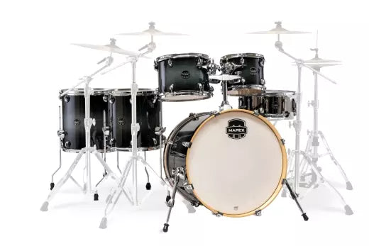 Mapex - Pack de 6 cartouches Armory (22, 10, 12, 14, 16, SD) - Black Onyx Burst