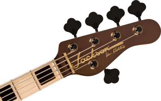 Jackson Guitars - Adam Blackstone Gladys Jackson Pro Series Signature 5-String Concert Bass, Maple Fingerboard - Black Stone