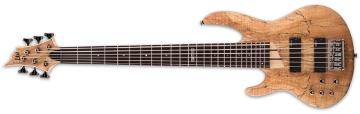 ESP Guitars - Guitare basse 6 cordes LTD pour gaucher - Satin naturel