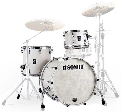 Sonor - SQ1 Kit de 3 fûts (22, 12, 16") - Blanc pur satiné