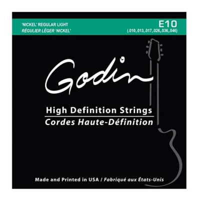 Guitares Godin - Cordes électriques HD E10 (10-46)