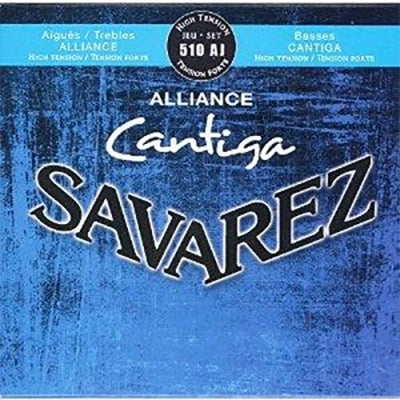 Savarez - Jeu de cordes classiques haute tension 510AJ Alliance Cantiga