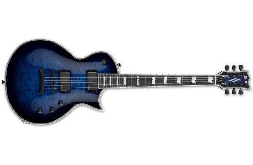 ESP Guitars - Guitare électrique E-II Eclipse avec étui - Bleu renne