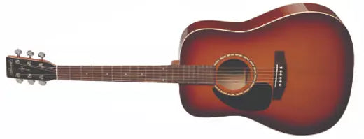 Simon and Patrick - Songsmith Acoustic Guitar - Varnish Burst, Left Handed