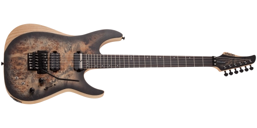 Schecter - Guitare électrique Reaper-6 FR S - Satin Charcoal Burst