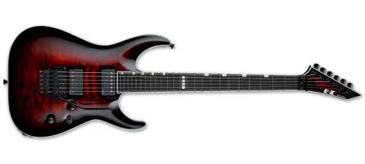 Guitares ESP - E-II Horizon FR-II - Transparent Black Cherry Sunburst