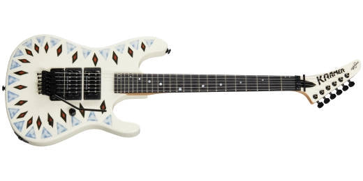 Kramer - NightSwan - Blanc vintage avec motif aztèque