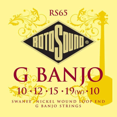 Roto Sound - Cordes de boucle pour banjo Swanee G