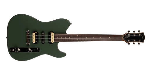 Guitares Godin - Guitare électrique Radium Matte Green RN avec housse