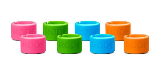 RODE - XLR-ID Anneaux d'identification de câbles XLR - 4 paires