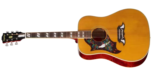 Epiphone - Guitare acoustique/électrique Dove Reissue 1963 avec étui rigide - Naturel (gaucher)
