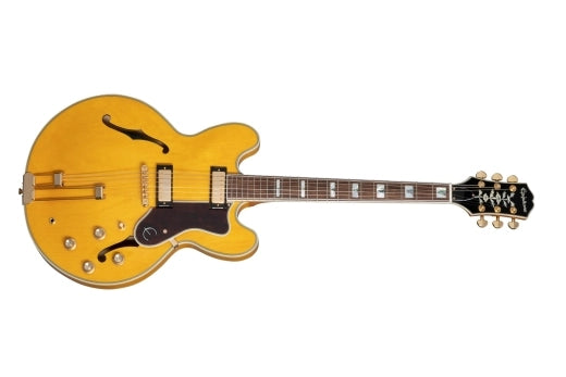 Epiphone - Guitare électrique semi-creuse Sheraton Frequensator - Naturel