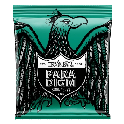 Cordes pour guitare électrique Ernie Ball - Paradigm - Not Even Slinky 12-56