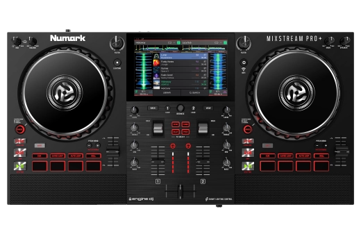 Numark - Mixstream Pro + Contrôleur DJ de streaming autonome avec Wi-Fi
