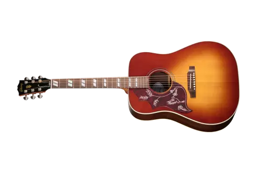 Gibson - Guitare acoustique/électrique Hummingbird Studio en palissandre avec étui rigide - Rosewood Burst (gaucher)