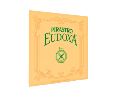 Pirastro - Eudoxa Contrebasse Cordes de Mi Orchestral, Gut/Silver Mittel - Medium