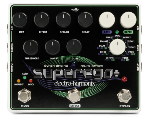Electro-Harmonix - Moteur de synthèse Superego+/Multi-effet