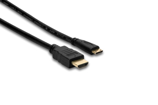 Câble mini HDMI haute vitesse Hosa vers HDMI avec Ethernet - 6