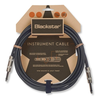 Câble d'instrument Blackstar Amplification - Standard droit à droit 6,35 mm (1/4") - 1,5 m