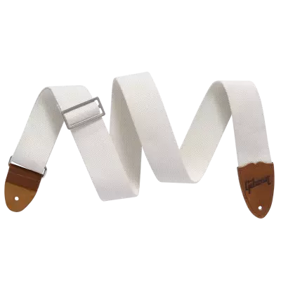 Gibson - The Canvas Guitar Strap - White