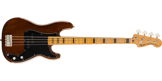 Squier - Classic Vibe 70s Precision Bass, touche en érable - Noyer