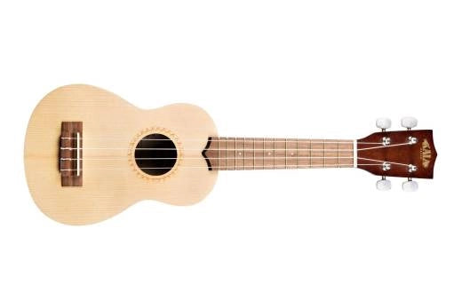Kala - Satin Spruce/Mahogany Soprano Ukulele, Walnut Fingerboard