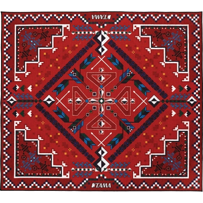 Tama - 72x80 Drum Rug - Southwestern Pattern