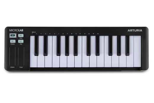 Arturia - 25-Key Microlab Mk3 - Black