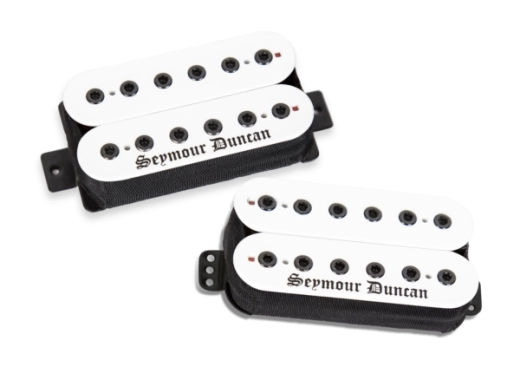 Seymour Duncan - Black Winter with Trembucker Bridge Pickup Set - Blackened White