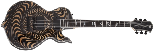 Schecter - Guitare électrique Wylde Odin Grail - Psychic Bullseye Rawtop