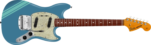 Fender - Vintera II Mustang des années 70, touche en palissandre - Bourgogne de compétition avec housse