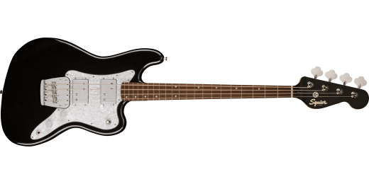 Squier - Paranormal Rascal Bass HH, touche en laurier - Noir métallisé