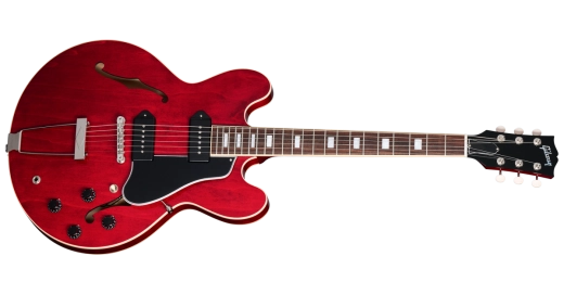 Gibson - ES-330 Guitare électrique avec étui rigide - Cerise des années 60