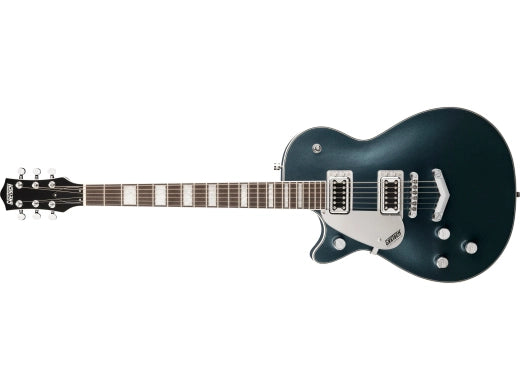 Guitares Gretsch - Guitare électro-acoustique Jet BT G5220LH avec queue en V et touche en laurier, pour gaucher - Gris jade métallisé